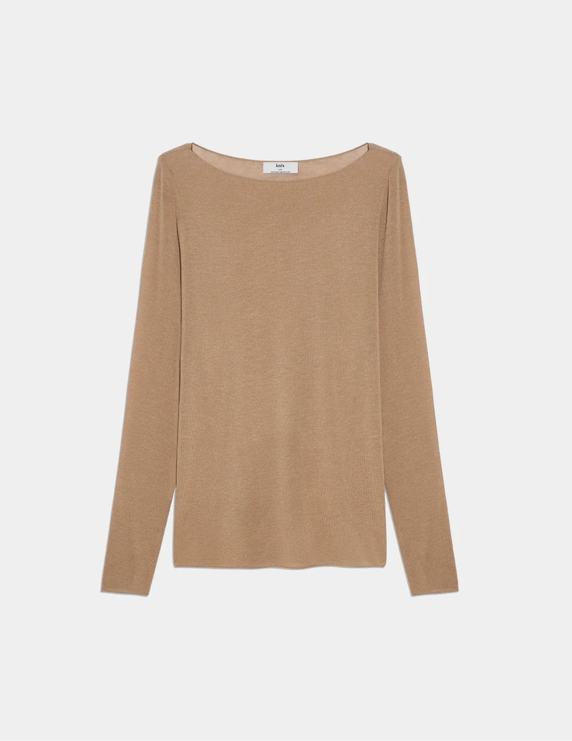 Cashmere Luxe Boatneck Top - Image 5