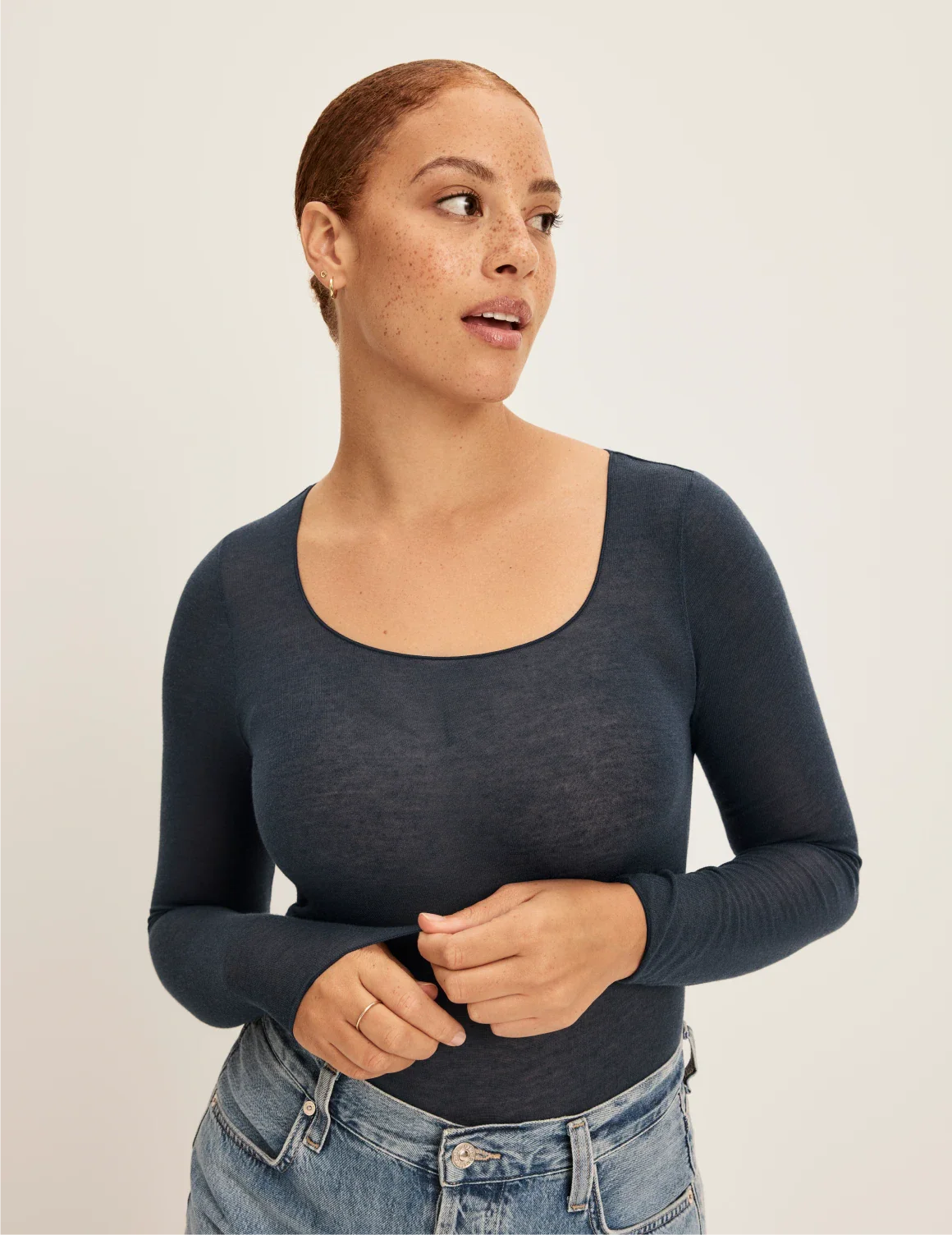 Cashmere Luxe Scoop Top - Image 10