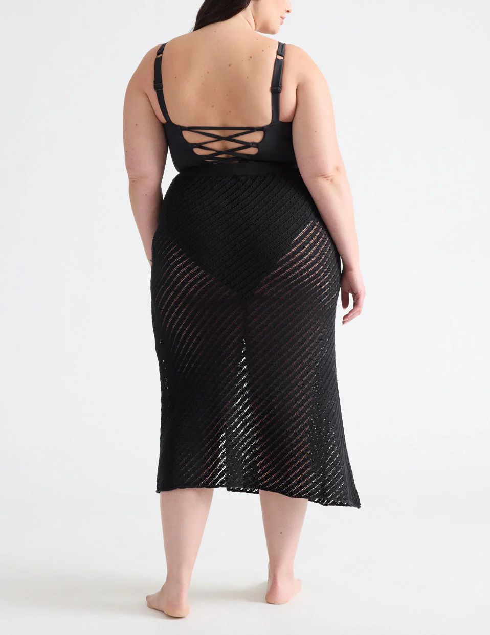 Crochet-Knit Beach Skirt - Image 7