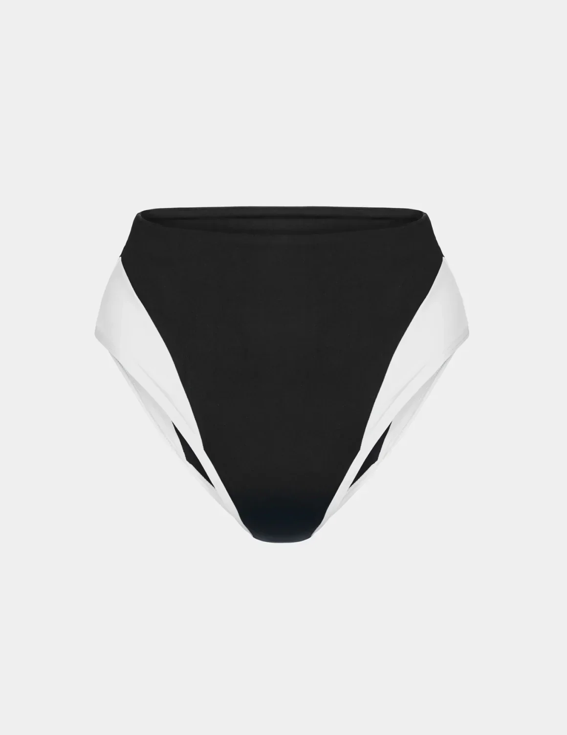 Leakproof High Rise Bikini Swim Bottom - Color Block - Image 3
