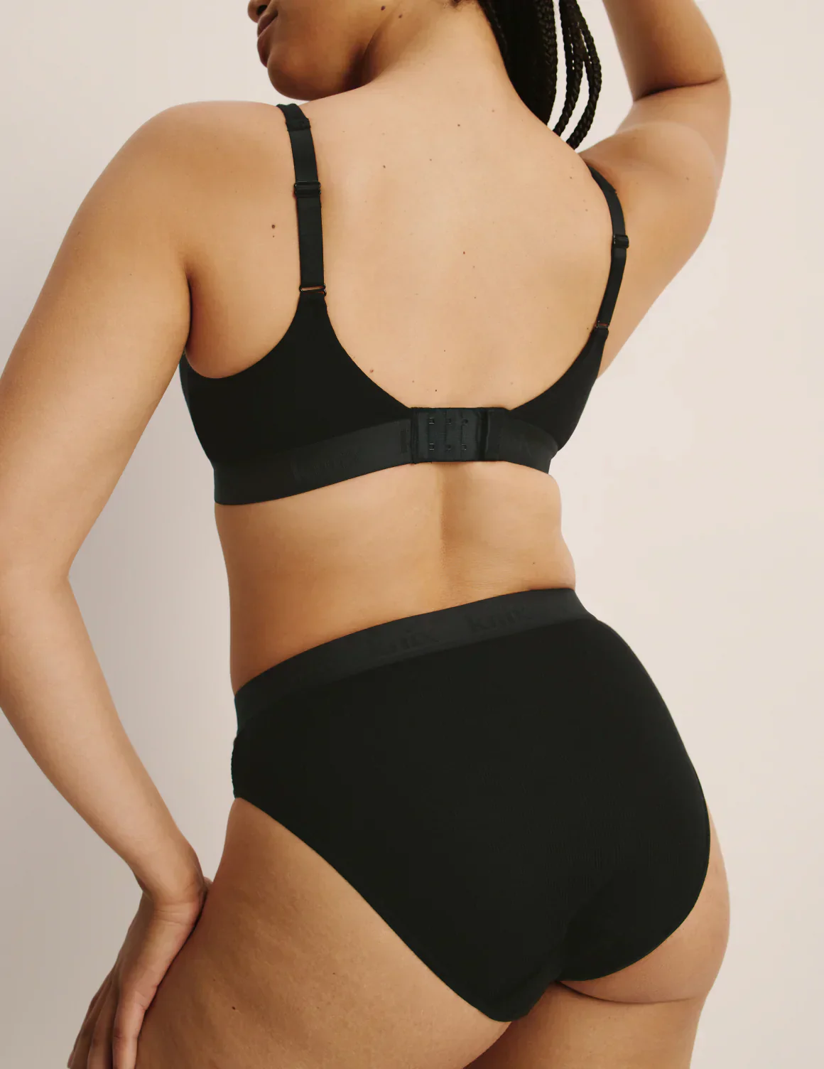 Leakproof Logo Modal Rib French Cut - Last Call - Image 7