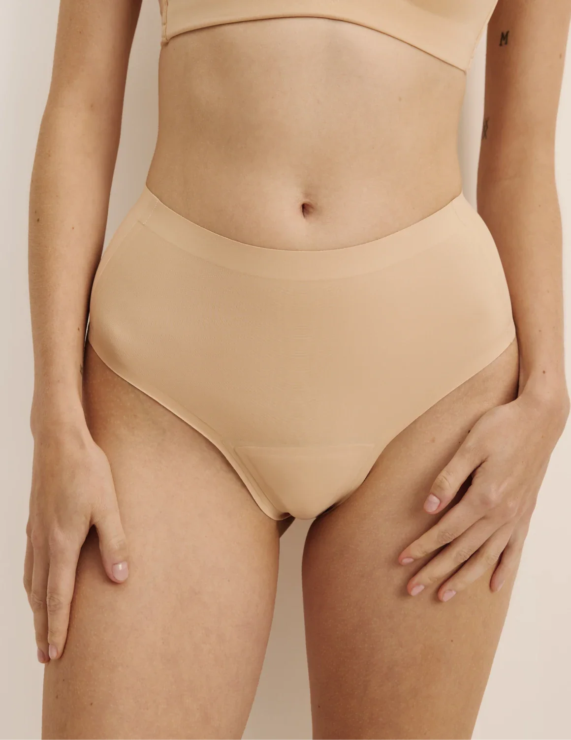Light Leakproof No-Show High Rise Thong - Image 5