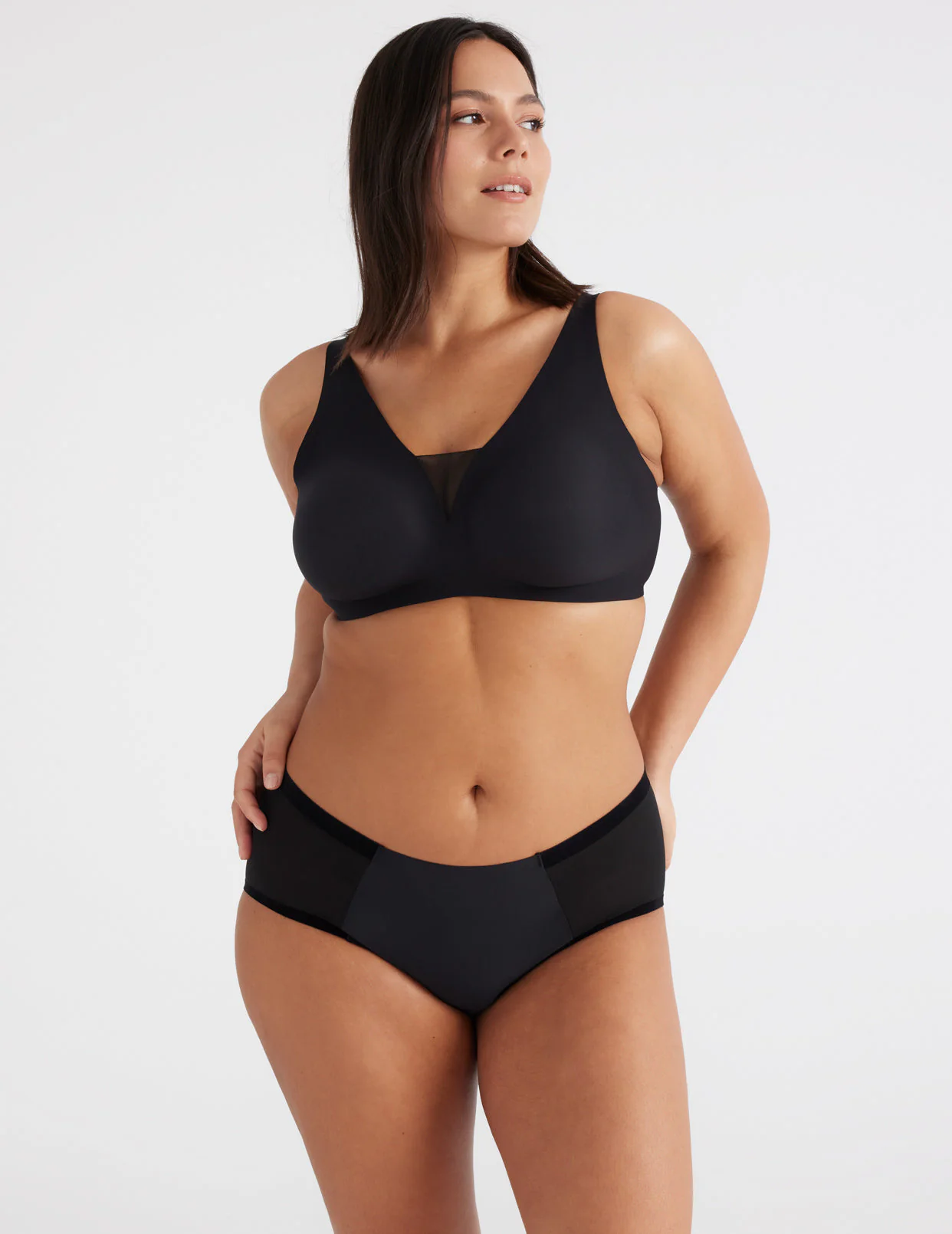 Light Leakproof No-Show Mesh Boyshort - Last Call - Image 4