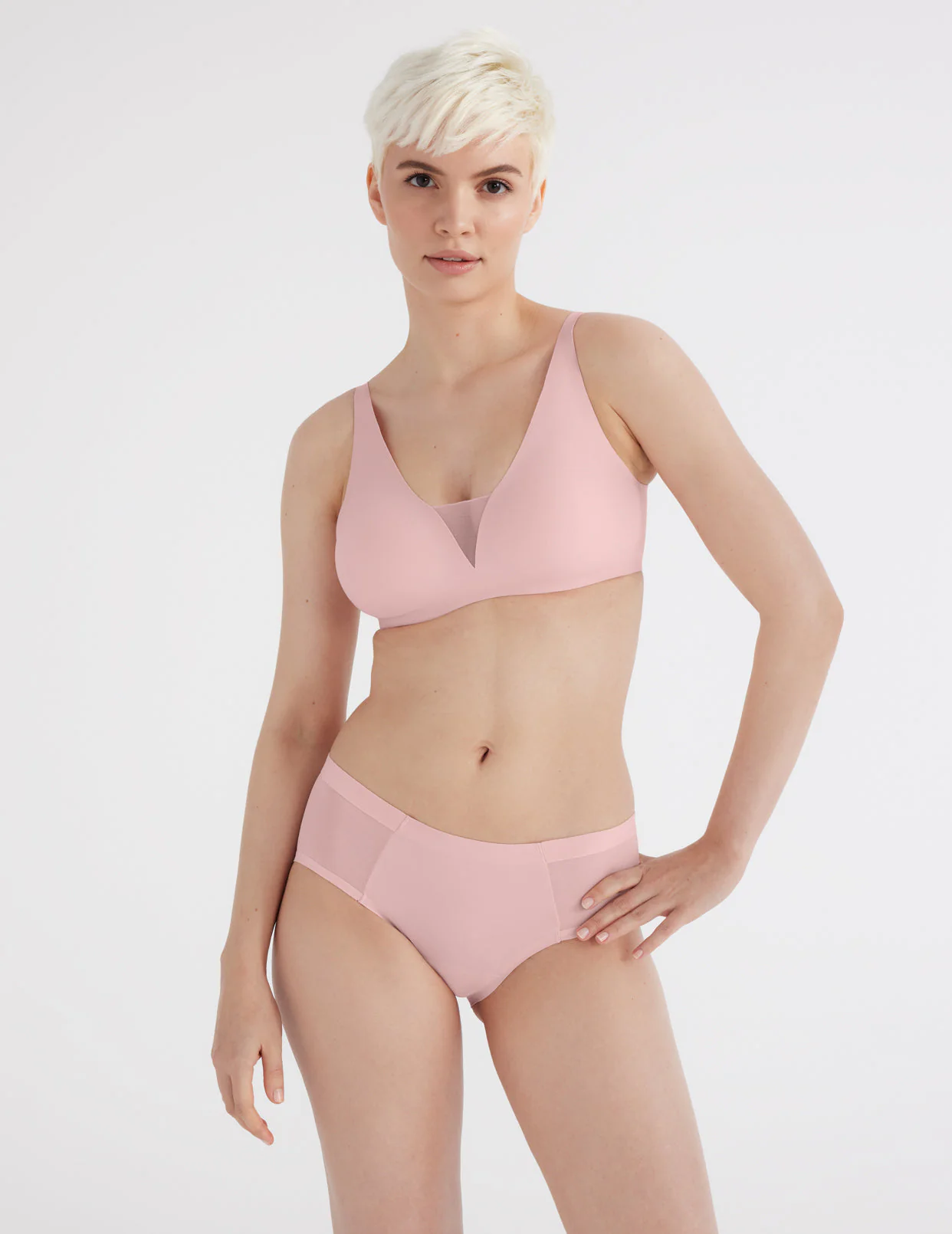 Light Leakproof No-Show Mesh Boyshort - Last Call - Image 7