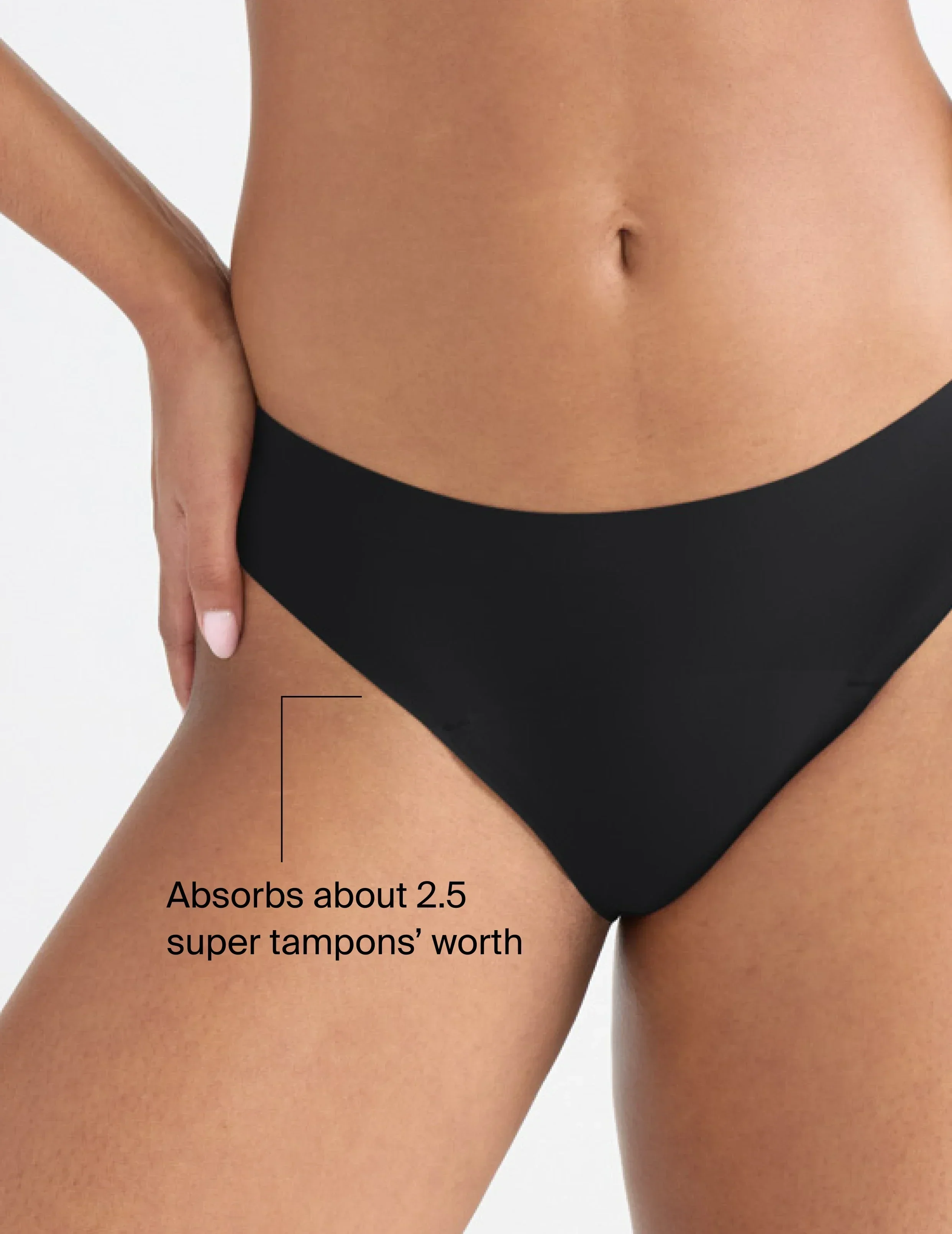 Light Leakproof UltraThin No-Show Thong - Image 59