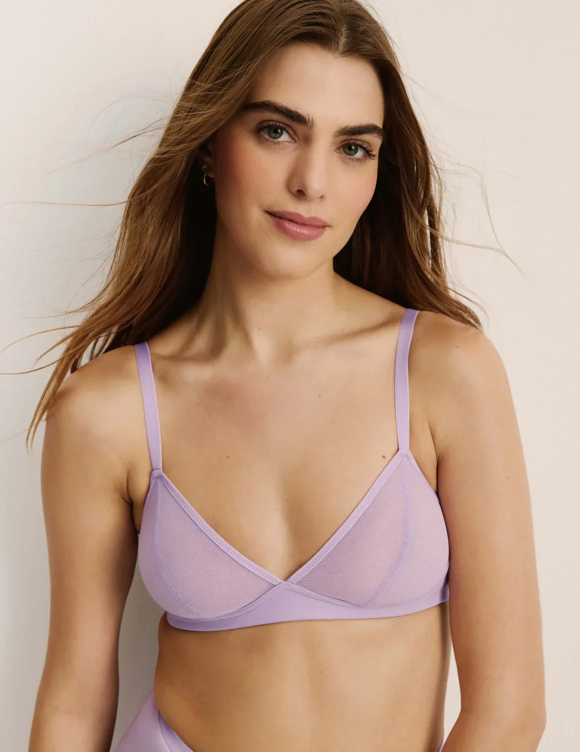 Mesh Deep V Bra - Image 10