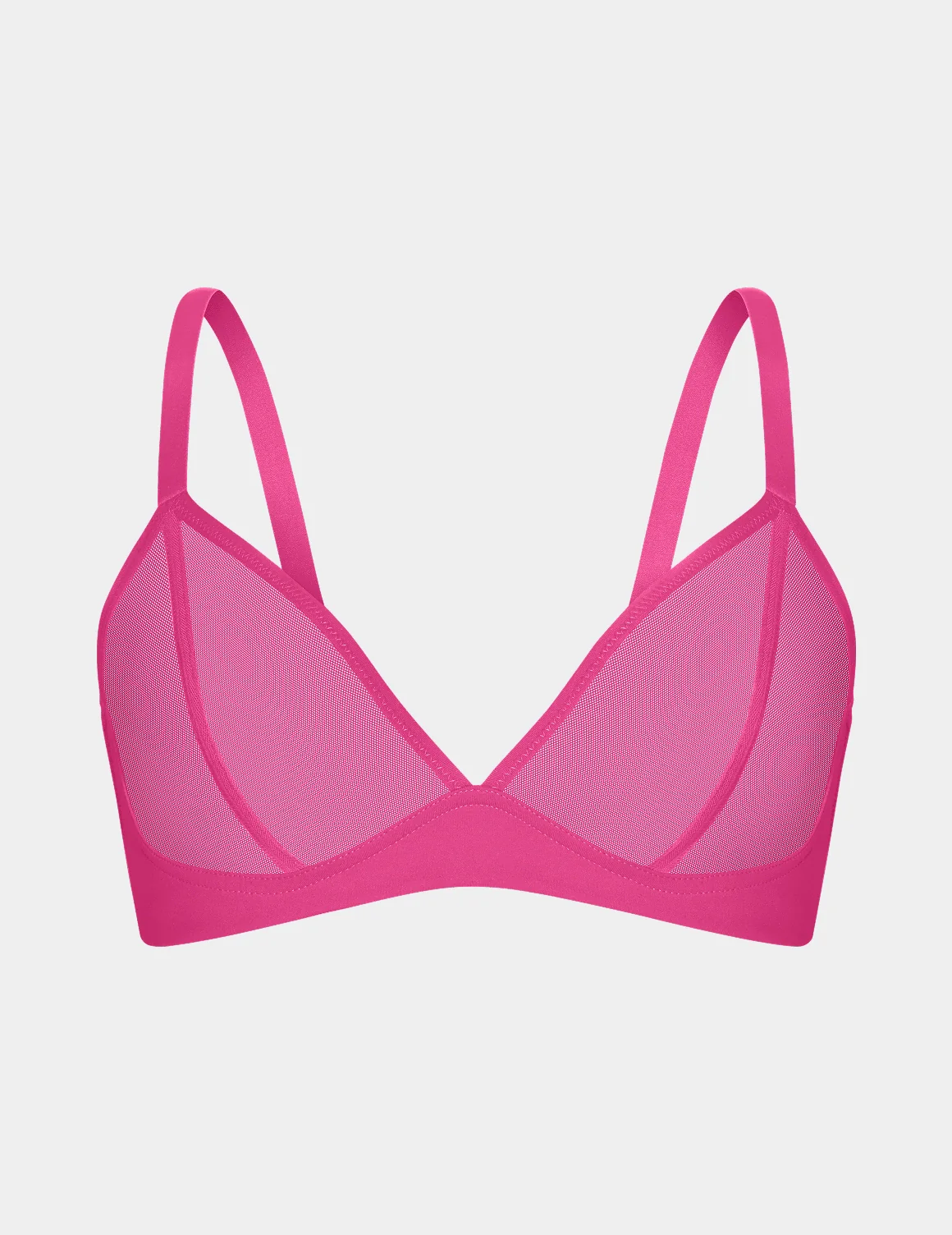 Mesh Deep V Bra - Image 52