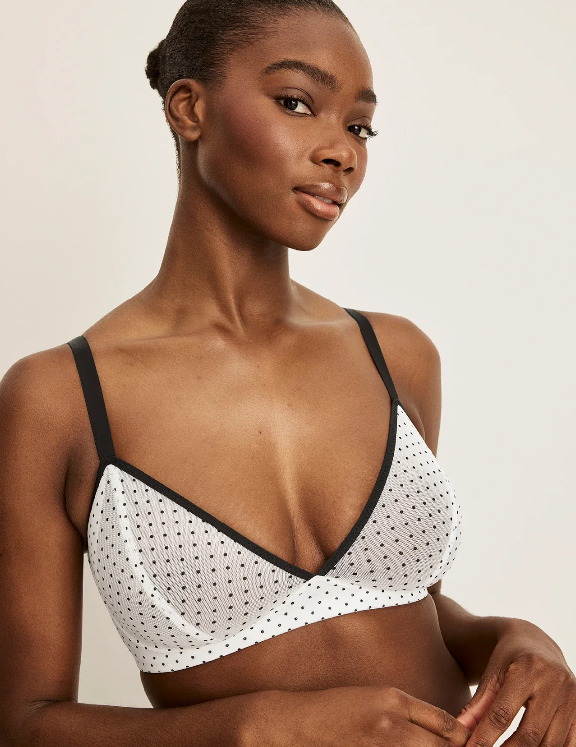 Mesh Deep V Bra - Image 57