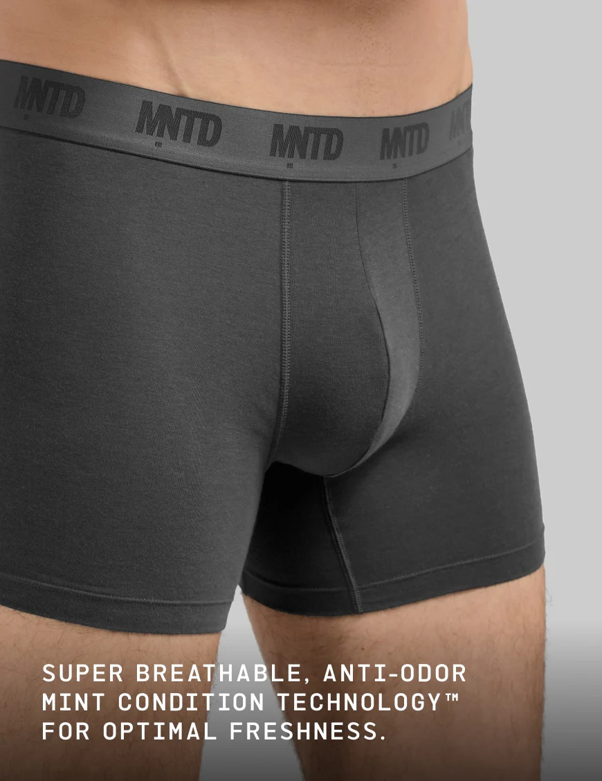 Men's Best Damn™ Cotton Modal Boxer Brief 5" - Image 4