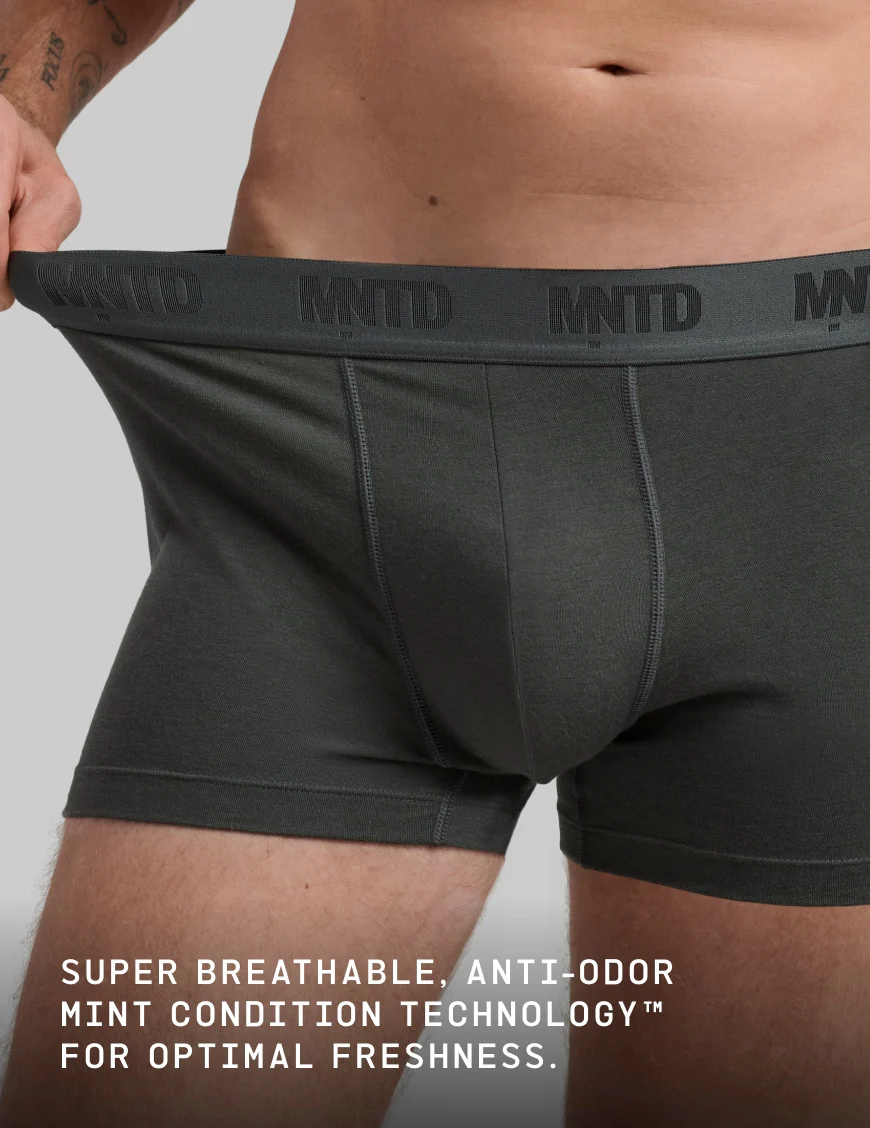 Men's Best Damn™ Cotton Modal Trunk 3" - Image 12