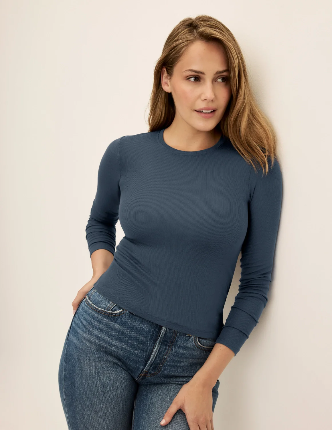 Modal Rib Long Sleeve - Image 7
