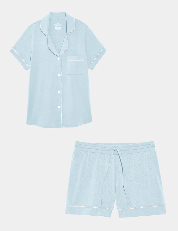 Modal Short Sleeve Sleep Set - Image 15