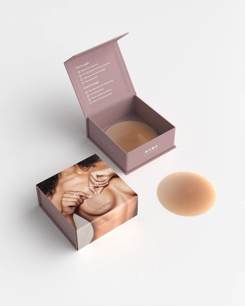 No-Show Adhesive Reusable Nipple Covers - Image 14