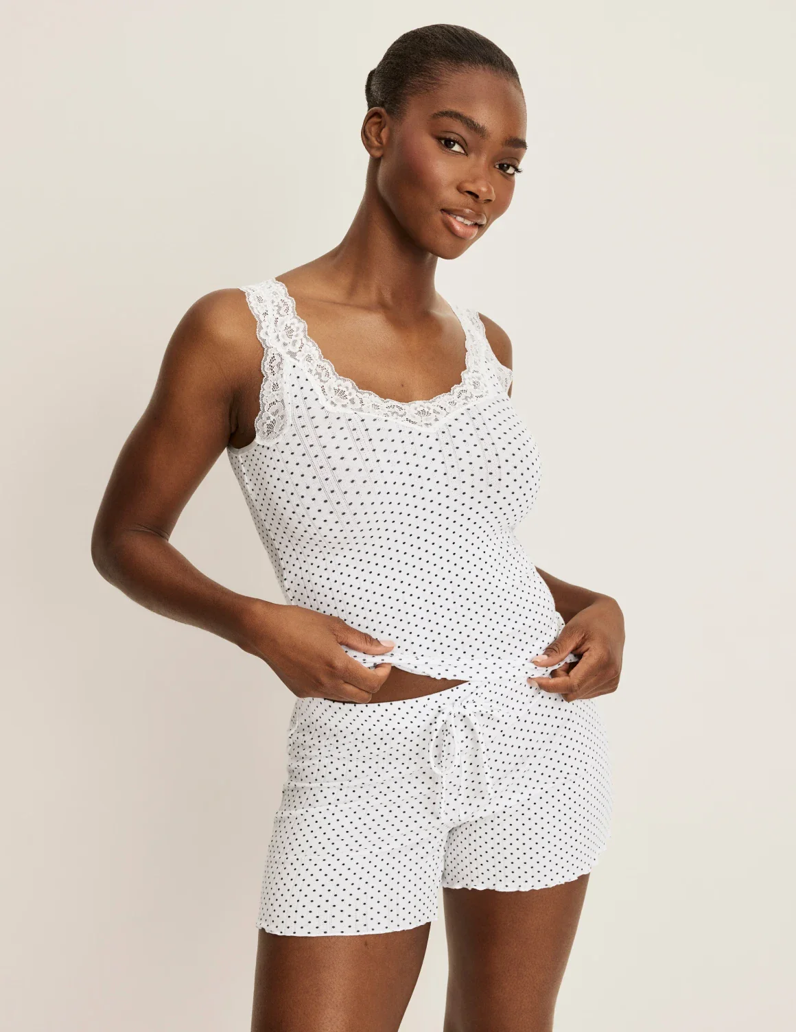 Pointelle Lace Tank - Image 20