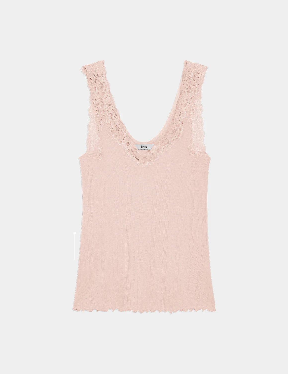 Pointelle Lace Tank - Image 7
