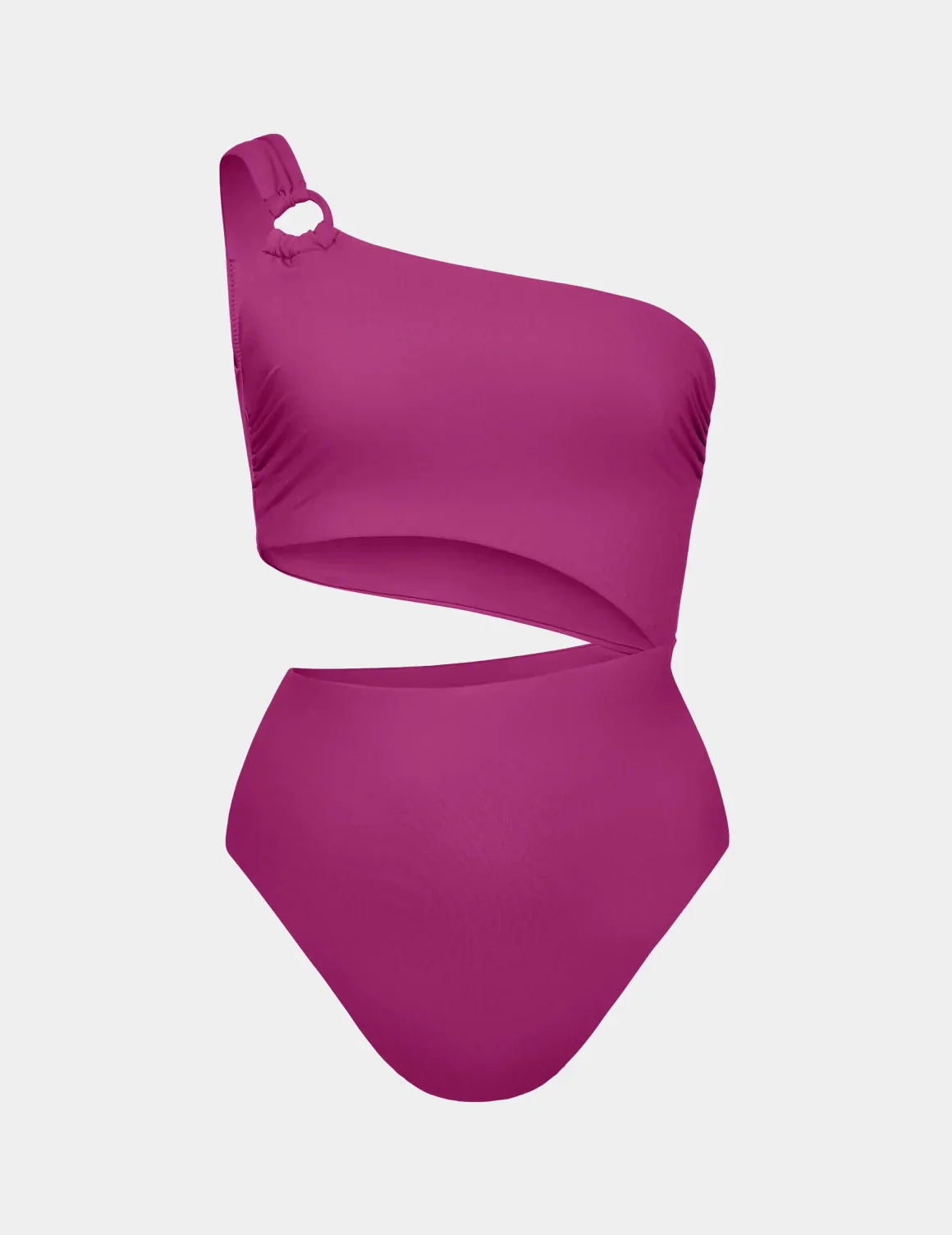 Sculpt One Shoulder One Piece Swimsuit - Image 5