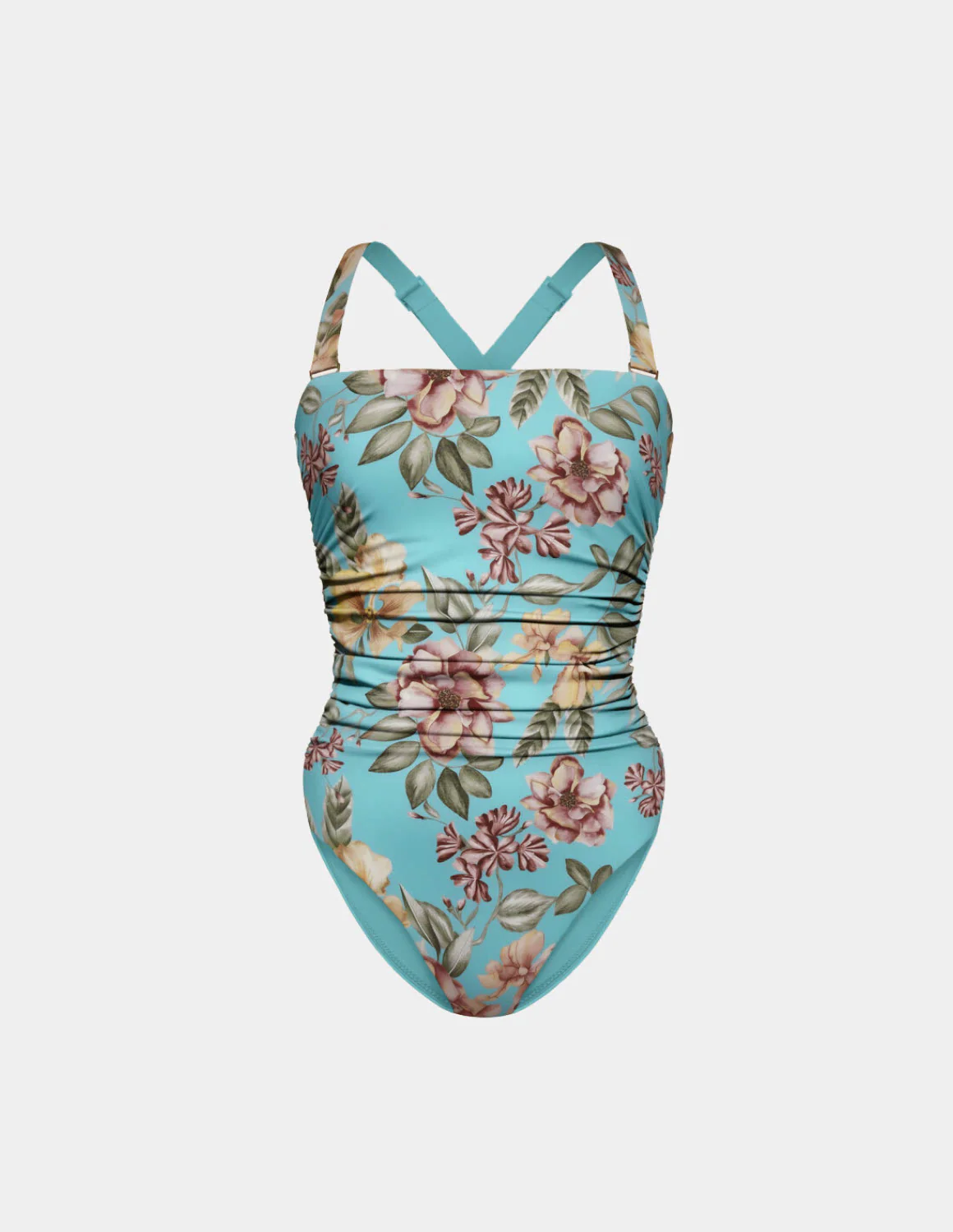 Sculpt Ruched One Piece Swimsuit - Image 5