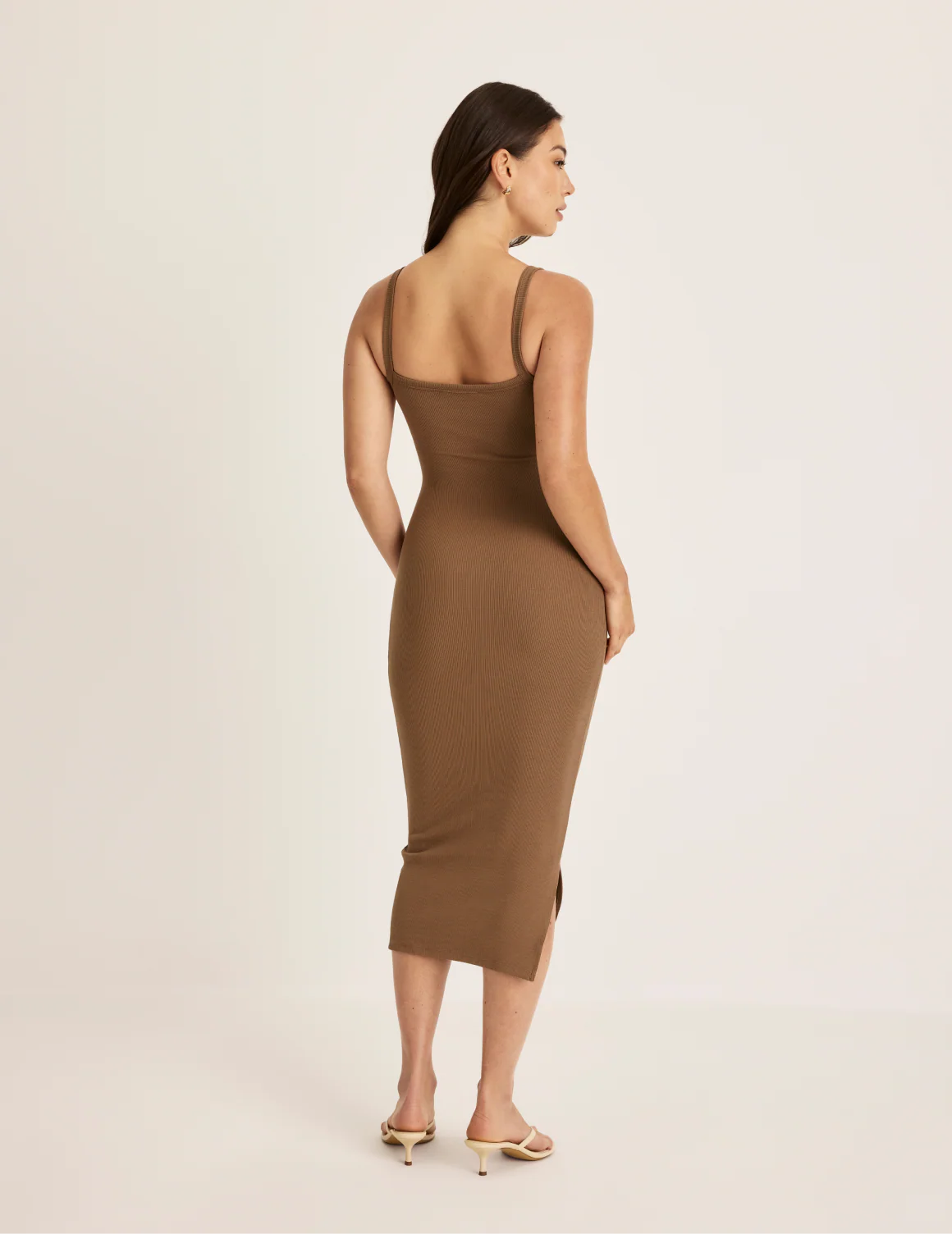 SculptRib™ Cotton Cami Dress - Image 3