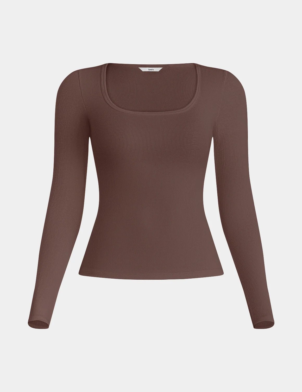 SculptRib™ Cotton Long Sleeve Top - Image 11