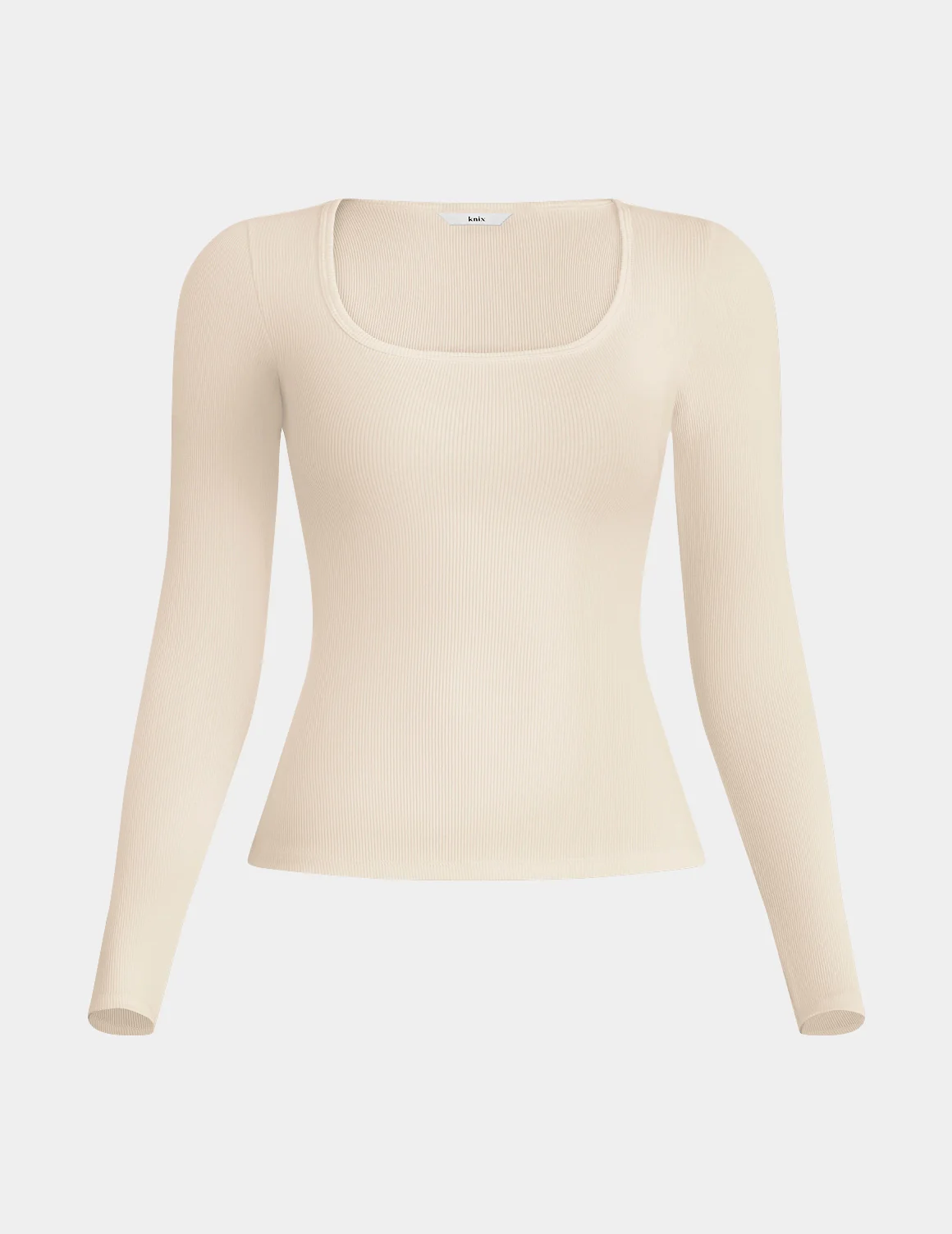 SculptRib™ Cotton Long Sleeve Top - Image 16