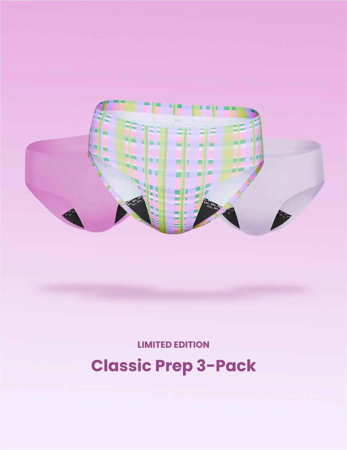 Teen Leakproof UltraThin No-Show Bikini 3-Pack - Image 15