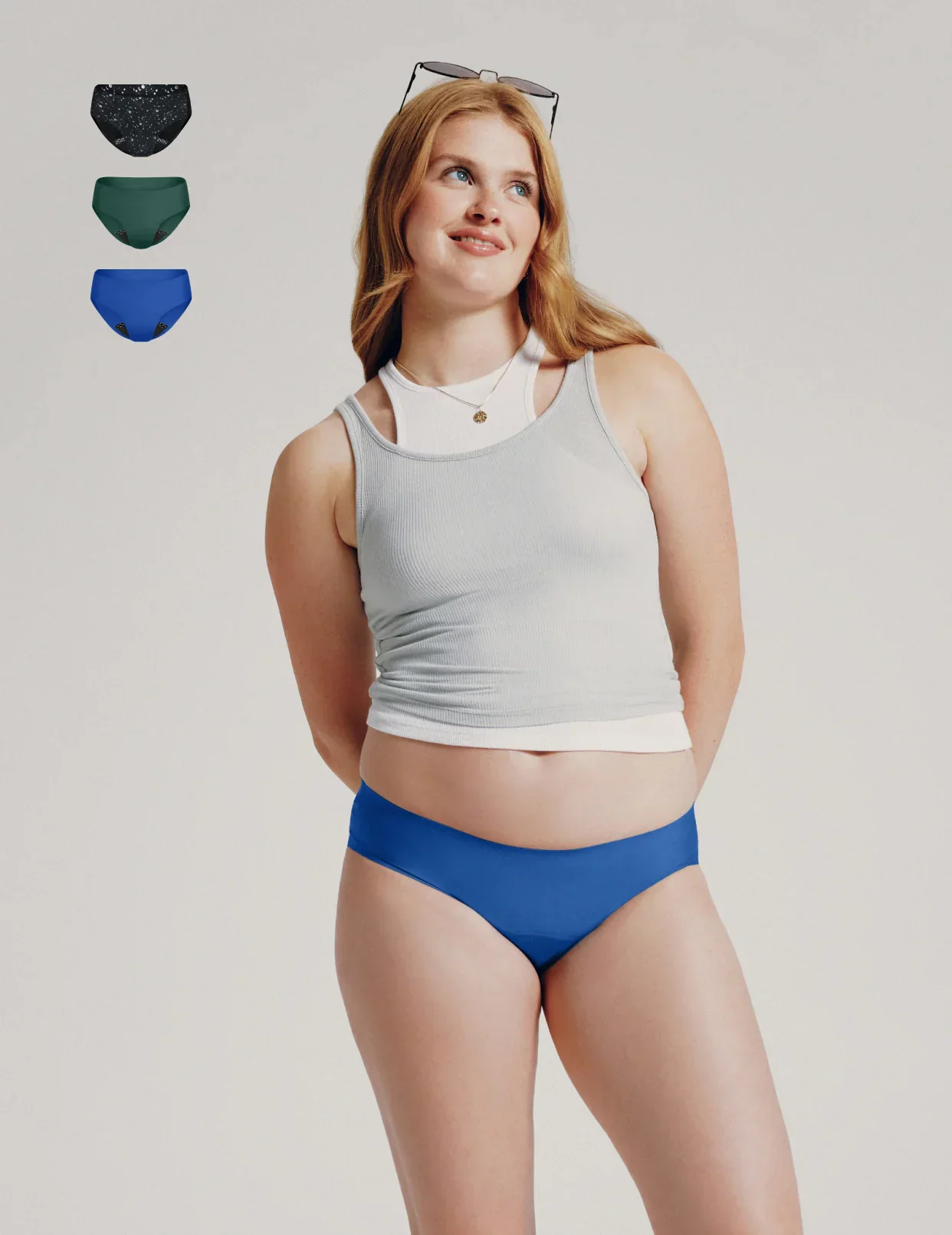 Teen Leakproof UltraThin No-Show Bikini 3-Pack - Image 21