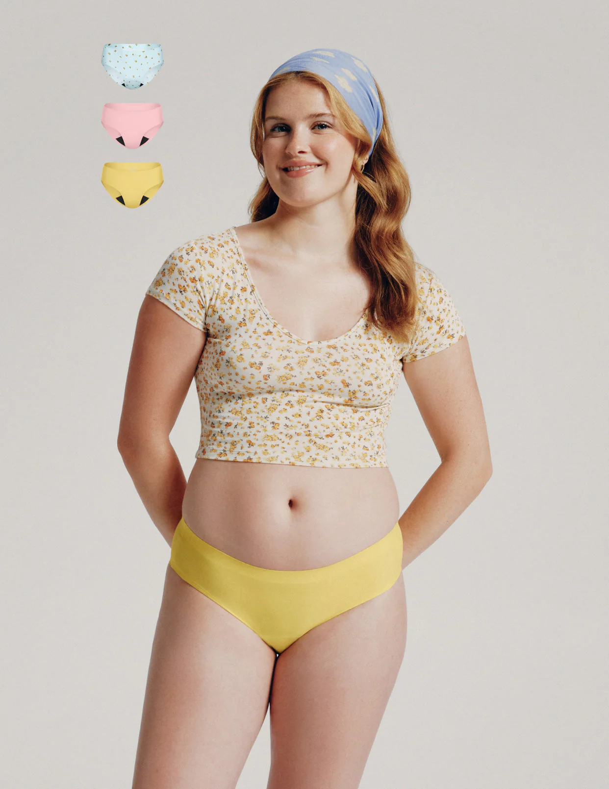 Teen Light Leakproof No-Show Bikini 3-Pack - Image 36