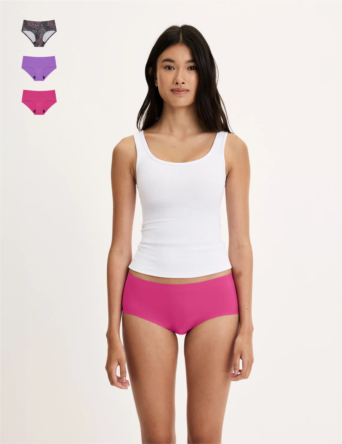 Teen Light Leakproof No-Show Boyshort 3-Pack - Image 51