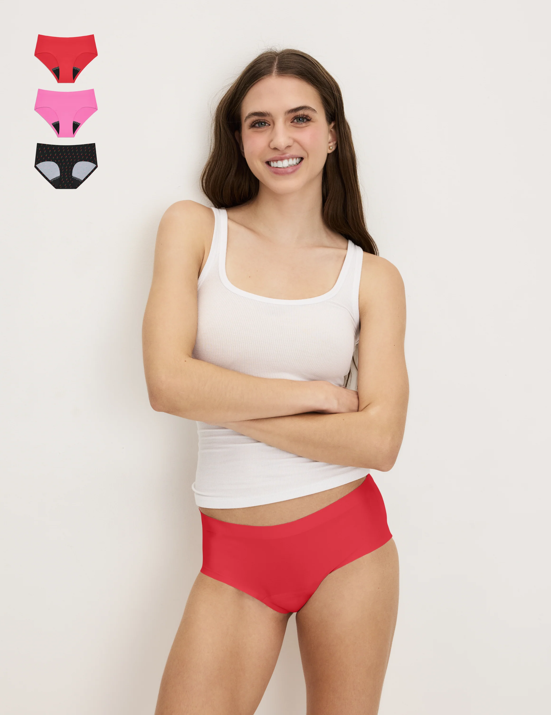 Teen Super Leakproof® No-Show Boyshort 3-Pack - Image 12