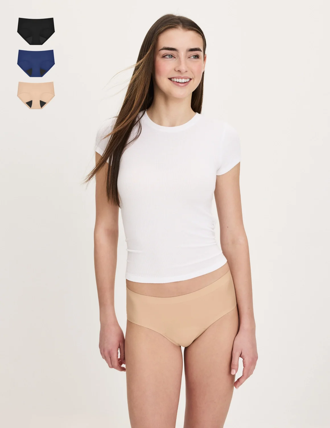 Teen Super Leakproof® No-Show Boyshort 3-Pack - Image 8